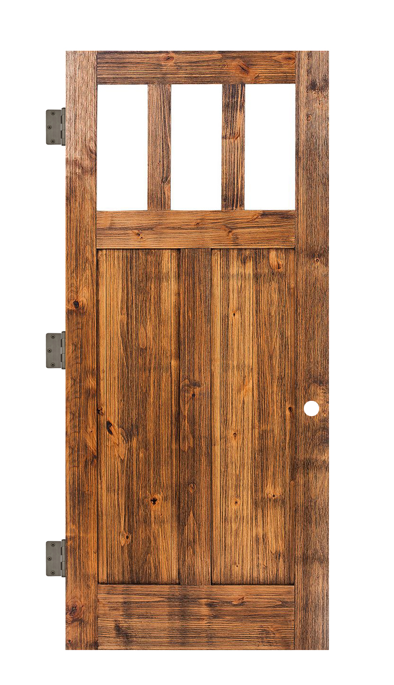 Craftsman Interior Slab Door Rustica